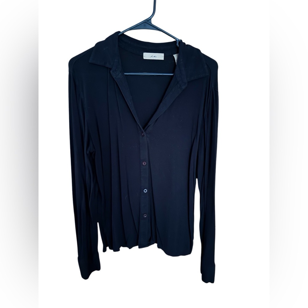 Button-Down PJ Top